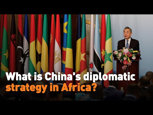 ⁣What is China's diplomatic strategy in Africa?