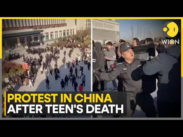 ⁣China: Violent Protest In Shaanxi Over Teen’s Mysterious Death | World News | WION