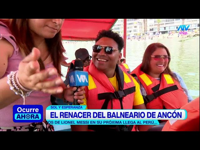 ⁣¡Sol y esperanza! El renacer del balneario de Ancón