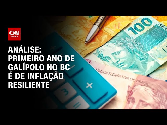 ⁣Análise: Primeiro ano de Galípolo no BC é de inflação resiliente | WW