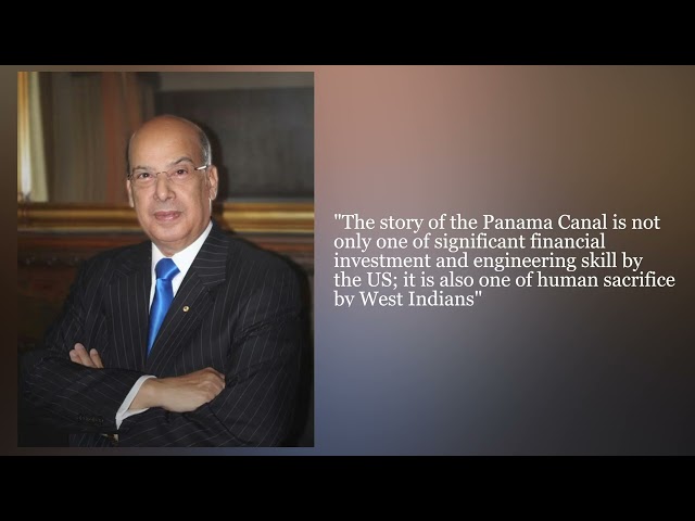 ⁣SIR RONALD SANDERS URGES RESPECTFUL DIALOGUE IN PANAMA CANAL CONTROVERSY