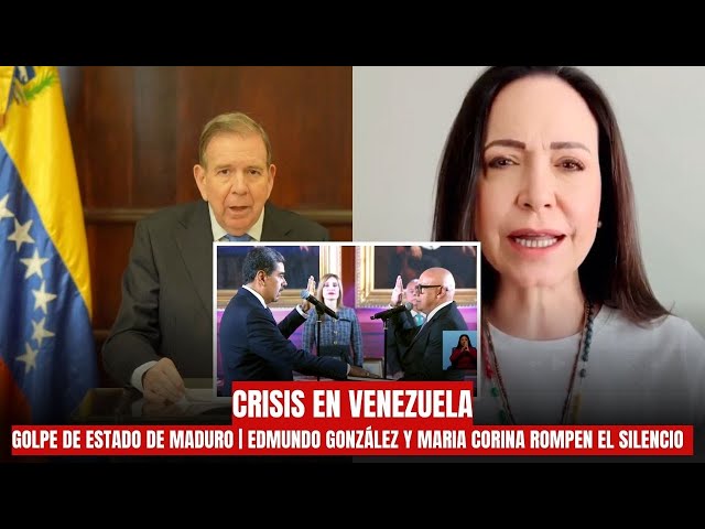 ⁣CRISIS EN VENEZUELA: Golpe de Estado de Maduro | Edmundo González y Maria Corina rompen el silencio