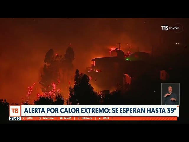 ⁣Ola de calor: se esperan hasta 39°C durante el fin de semana