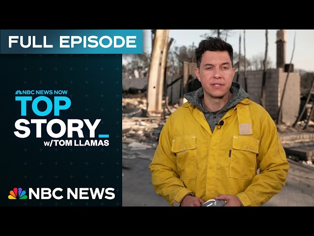 ⁣Top Story with Tom Llamas - Jan. 10 | NBC News NOW