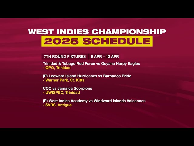 ⁣CWI Launches WI Championships