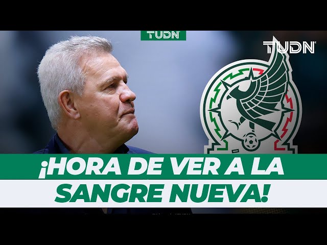 ⁣¡Joyas que pulir! ¡Javier Aguirre citó a jugadores que prometen para la Selección Mexicana! | TUDN