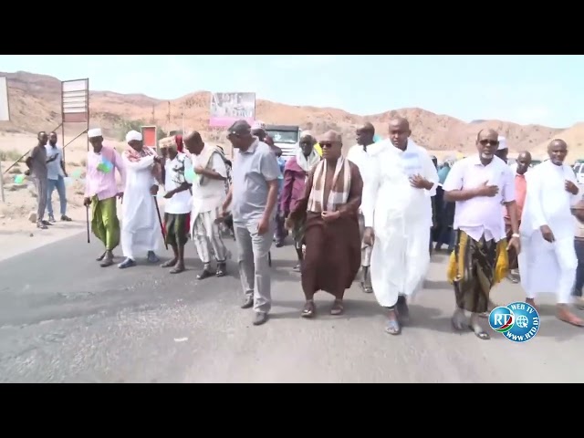 ⁣Lancement SNS /Arrivée de la délégation d'Obock à Ali Sabieh.