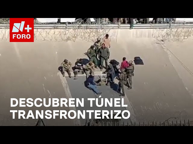 ⁣Hallan túnel transfronterizo entre Ciudad Juárez y El Paso, Texas - Las Noticias