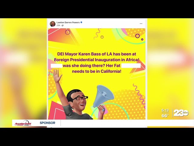 ⁣Kern Arts Council of Kern Board Member Resigns after Social Post on LA Mayor Karen Bass