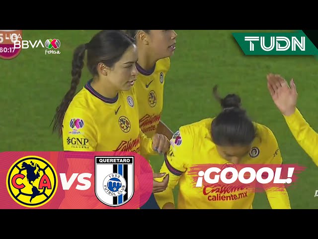 ⁣¡NO PARAN LOS GOLES! Camberos marca  | América 6-0 Querétaro | Liga MX Femenil - CL2025 J2 |