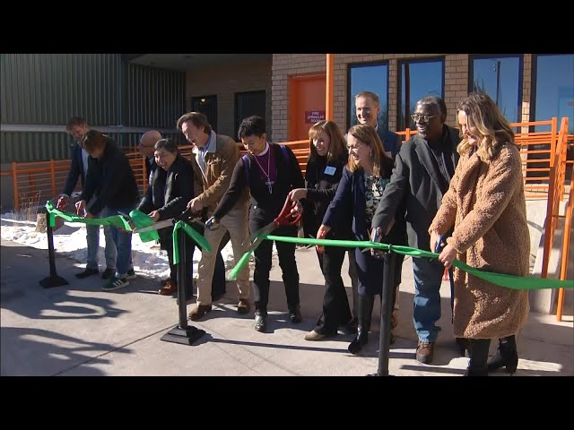 ⁣New 60-unit apartment building for the unhoused opens in Denver