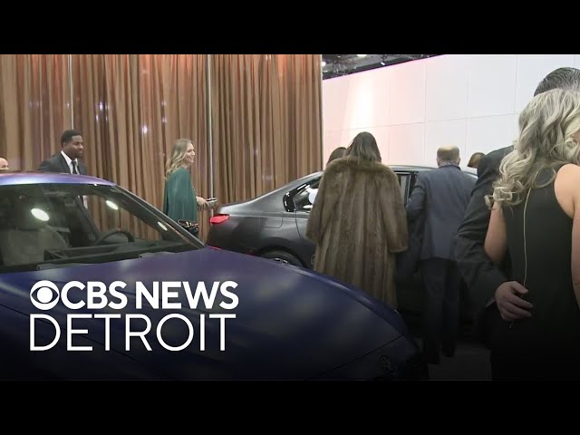 ⁣Detroit Auto Show kicks off with annual Charity Preview