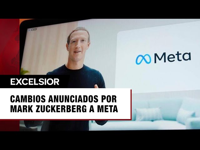 ⁣Cambios de Mark Zuckerberg en Meta