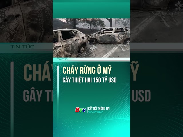 ⁣Cháy rừng ở Mỹ gây thiệt hại 150 tỷ USD #usa