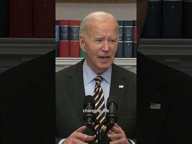 ⁣Biden touts the 'transformational progress' of the economy during his presidency