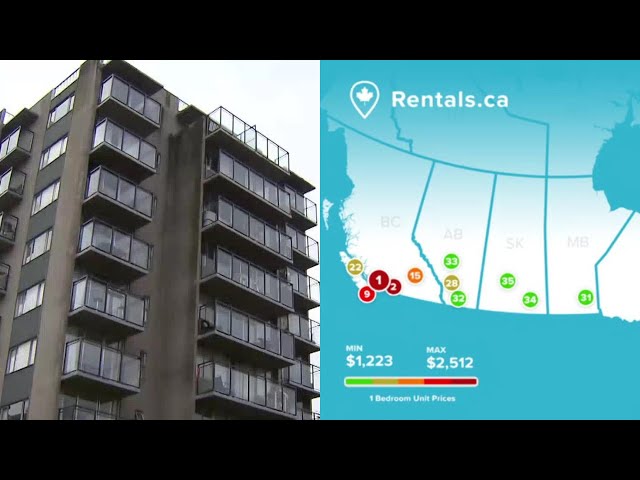 ⁣Vancouver sees year-over-year drop in rent prices