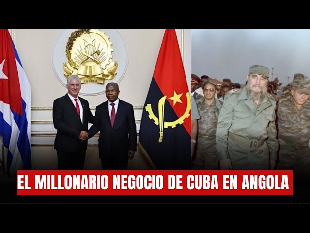 ⁣AL DESCUBIERTO: El millonario negocio de Cuba en Angola con el que explota a profesionales