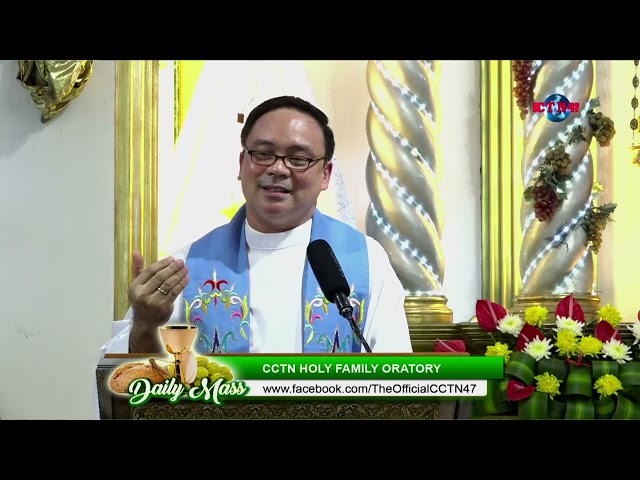 ⁣11 JANUARY 2025 - HOMILY by Rev. Fr. Jesper John Petralba