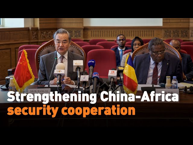 ⁣Strengthening China-Africa security cooperation