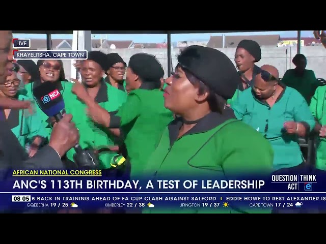 ⁣ANC's 113th birthday, a test of leadership