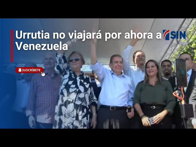 ⁣Urrutia no viajará por ahora a Venezuela| Noticias SIN: Emisión Estelar 10/01/2025