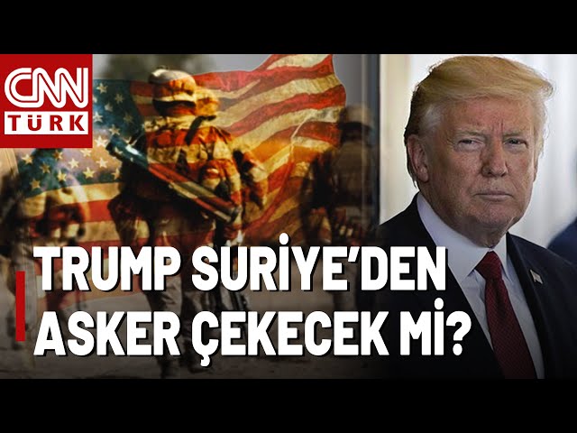 ⁣Trump "Asker Çekmiştim Yine Çekerim" Mi Dedi? Trump Suriye Meselesinde Ne Yapacak?