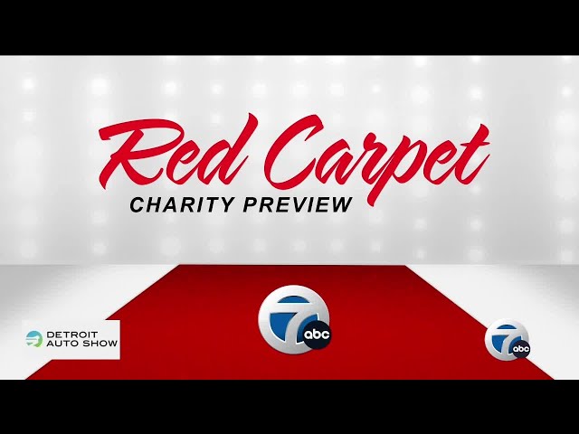 ⁣2025 Detroit Auto. Show Red Carpet Charity Preview