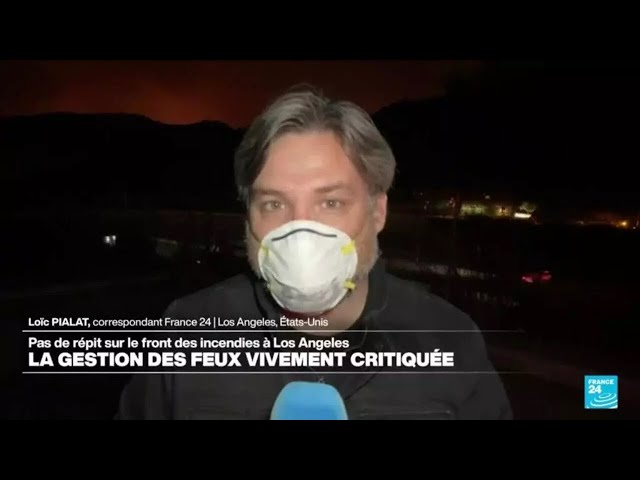 ⁣Incendies à Los Angeles : la gestion des feux vivement critiquées • FRANCE 24