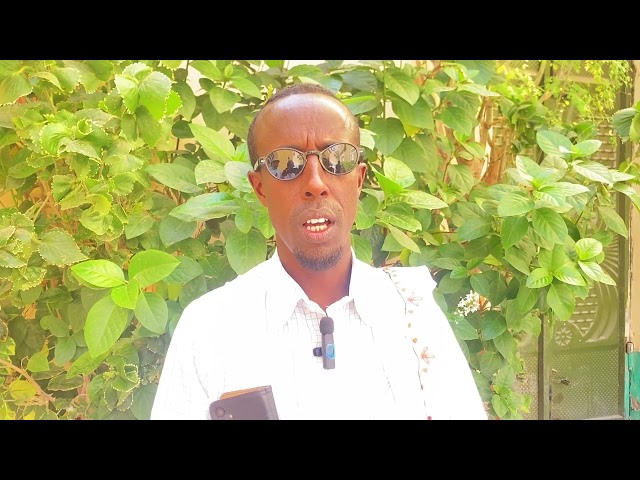 ⁣Maxamed Axmed Shidane  "Deegaanka Tuula Qorax ee G/Mudug waxaa ka jirta xaalad dhanka nolosha a