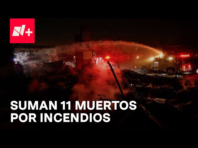 ⁣Se eleva a 11 el número de personas fallecidas por incendios en Los Ángeles - En Punto