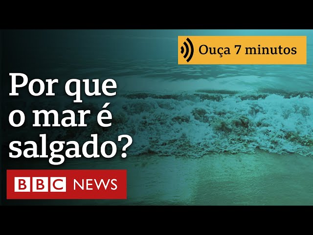 ⁣Por que o mar é salgado se é alimentado principalmente por rios de água doce?