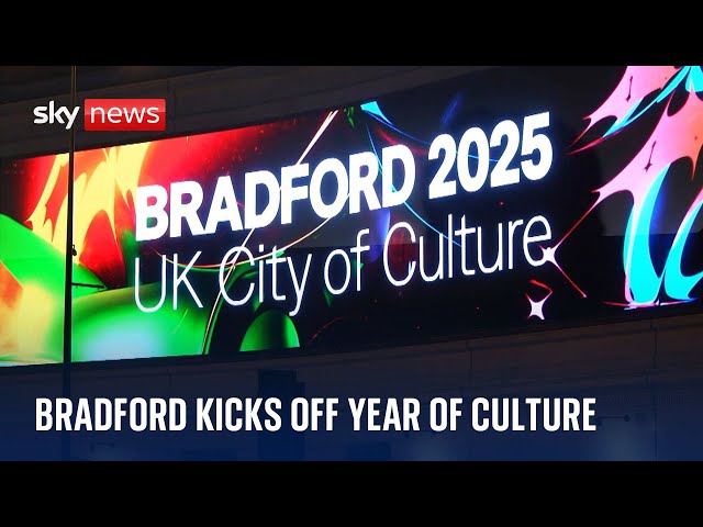 ⁣Bradford begins reign as UK City of Culture