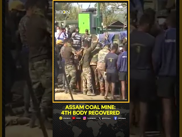 ⁣Assam Coal Mine Accident: Death Toll Rises To Four As Rescue Operations Continues | WION Shorts