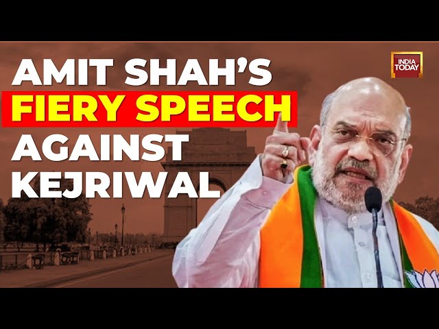 ⁣Home Minister Amit Shah's Flaming Speech In Delhi Against AAP And Kejriwal | India Today