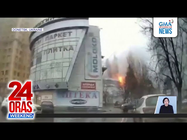 ⁣2, patay sa missile attack sa Eastern Ukraine; Russia, inakusahan ang Ukraine sa...| 24 Oras Weekend