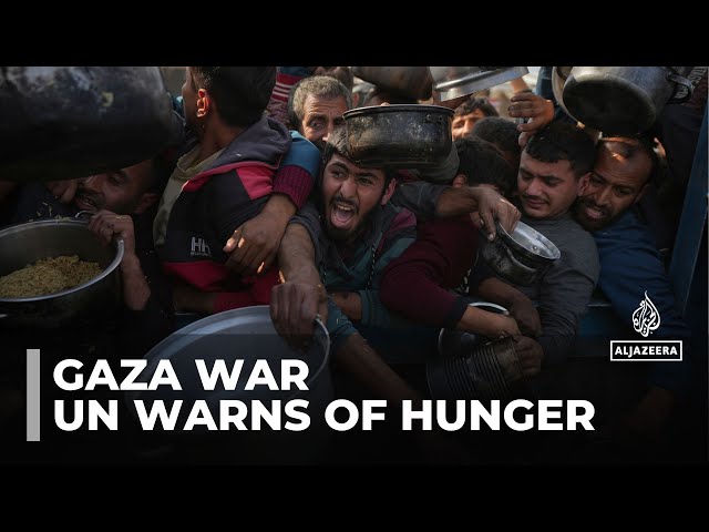 ⁣Hunger in Gaza: UN warns Israel is keeping food from civilians