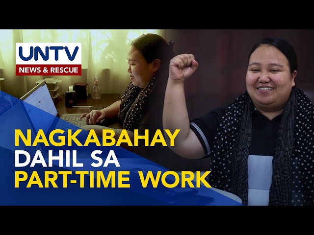 ⁣Work-from-home, at part-time raket, naging daan sa isang Pinay upang makakuha ng bahay | Laban Lang