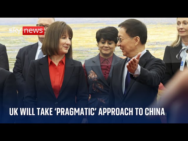 ⁣Chancellor defends China visit amid UK economic turmoil