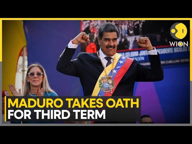 ⁣Venezuela's Nicolas Maduro Sworn In For Third Term | World News | WION