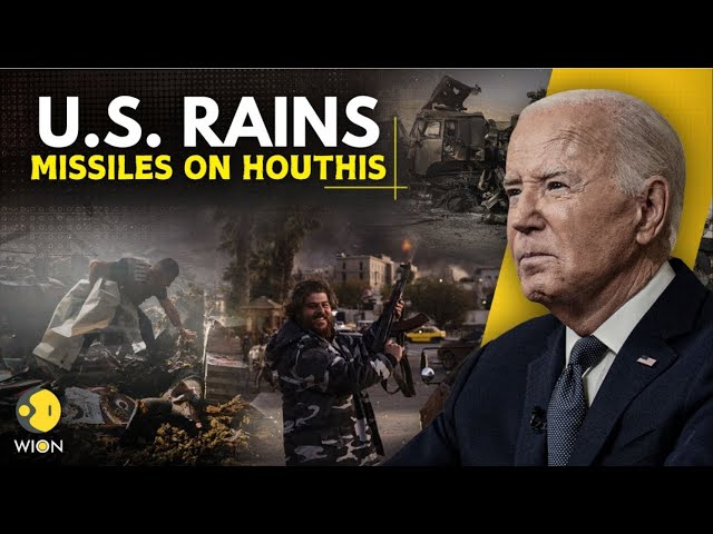 ⁣US Strikes Yemen Houthis LIVE: US Launches Multiple Strikes To Eradicate Yemen Houthis | WION LIVE