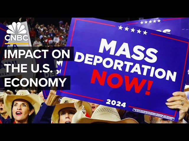 ⁣What Trump’s Mass Deportation Plan Means For The U.S. Economy