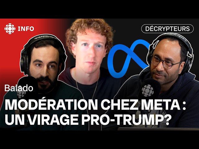 ⁣Changements chez Meta : Trump influence-t-il Zuckerberg? | Décrypteurs