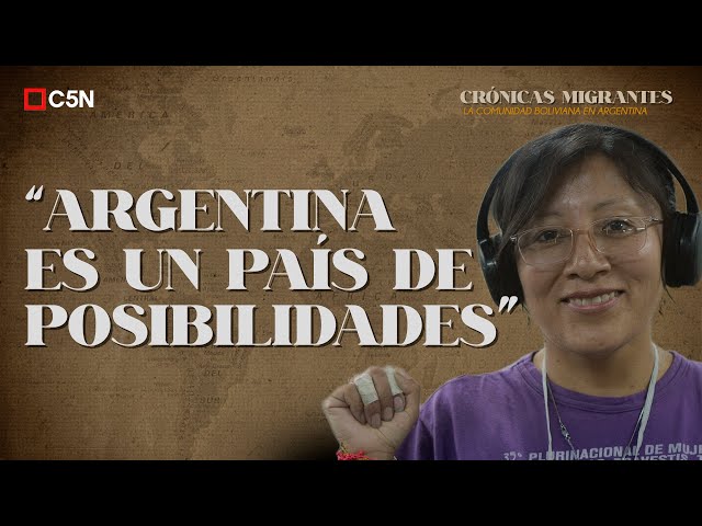 ⁣CRÓNICAS MIGRANTES: "ARGENTINA ES UN PAÍS DE POSIBILIDADES"