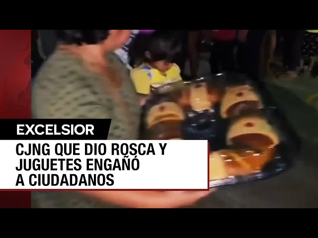 ⁣Criminales que dieron rosca y juguetes en Tabasco actuaron bajo engaños: May