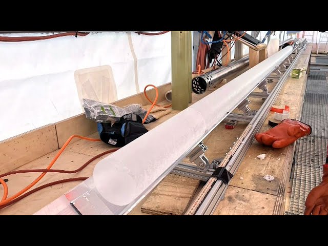 ⁣1.2-million-year-old ice core unearthed in Antarctica