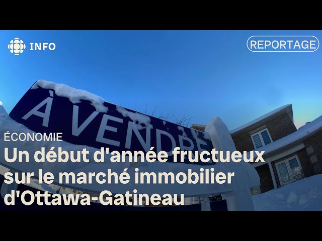 ⁣Le marché immobilier reprend de la vigueur à Ottawa et à Gatineau