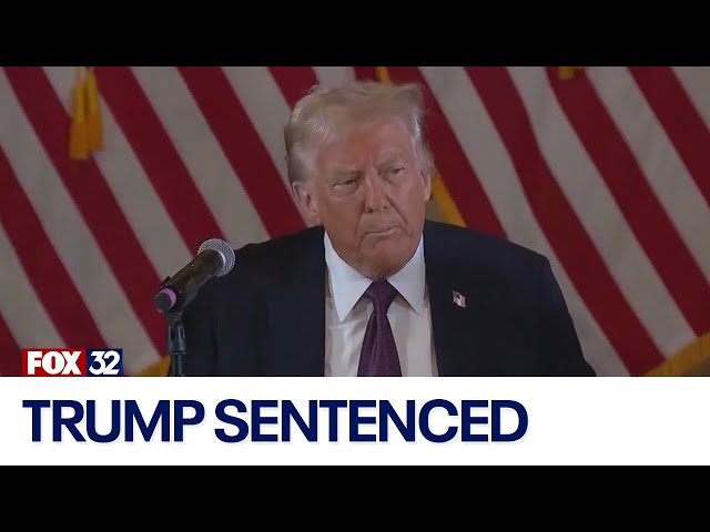 ⁣Donald Trump to become first U.S. in office as a convicted felon