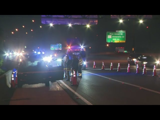 Woman shot in the head on I-595 in Davie