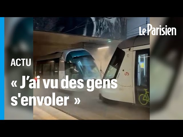 ⁣Strasbourg : collision entre deux tramways, plusieurs dizaines de blessés