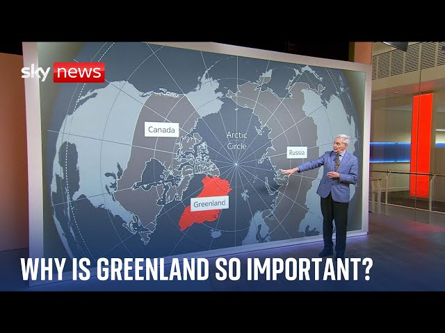 ⁣Why does Trump want to grab Greenland? Sky's Michael Clarke explains